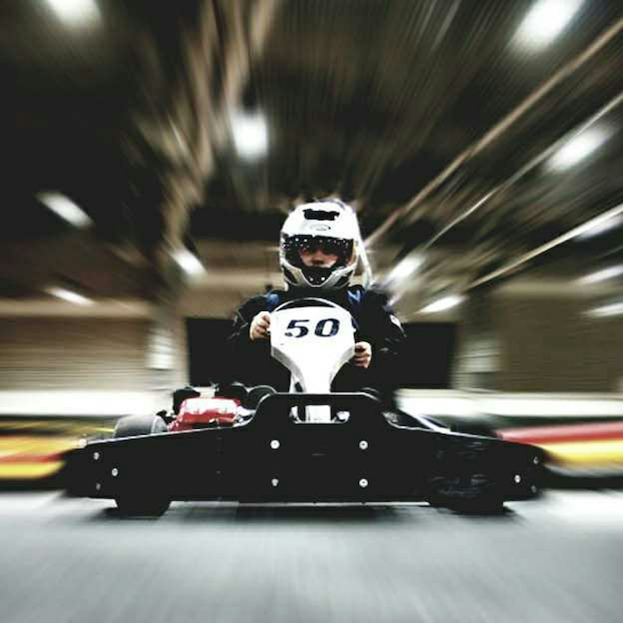 Experience the rush of speed at EKart Zabeel where you suit up and race against the clock on Dubai's electric go-kart track—perfect for adventure seekers in the heart of the city.